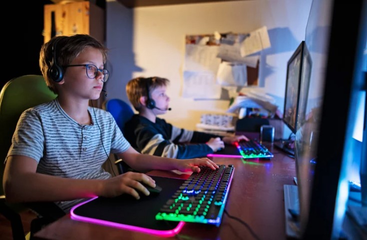 Boys Gaming Kids Gaming Wireless Nation